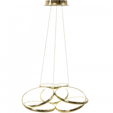 Lampa LED APP794-CP Flat Gold [2]
