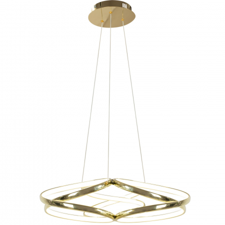 Lampa LED APP794-CP Flat Gold [1]