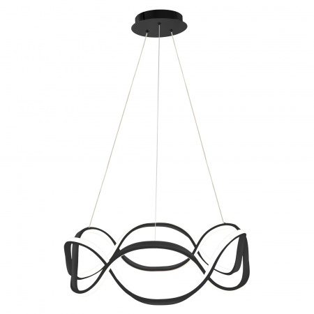 Lampa LED APP799-CP Twist Black [1]
