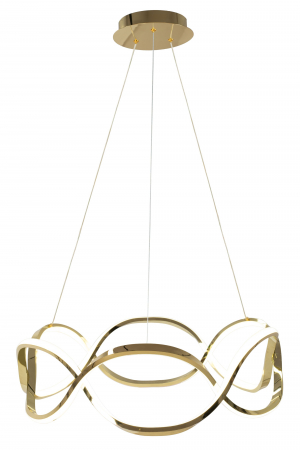 Lampa LED APP800-CP Twist Gold [1]
