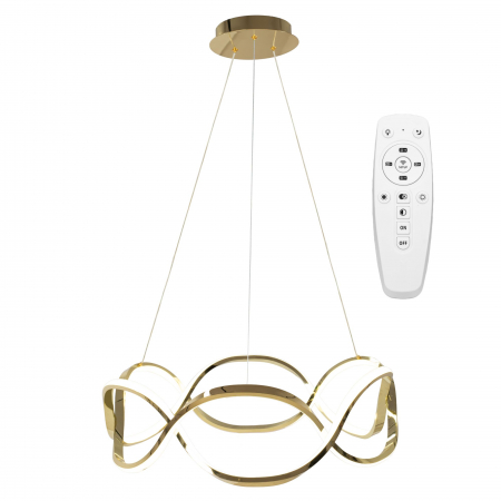 Lustre si pendule - Lampa LED APP800-CP Twist Gold