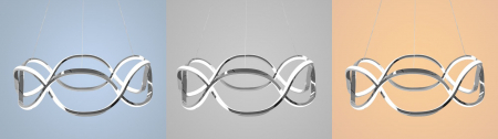 Lampa LED APP801-CP Twist Chrome [6]