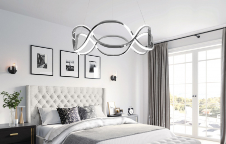 Lampa LED APP801-CP Twist Chrome [4]
