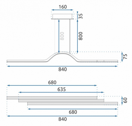 Lampa LED APP807-CP [7]