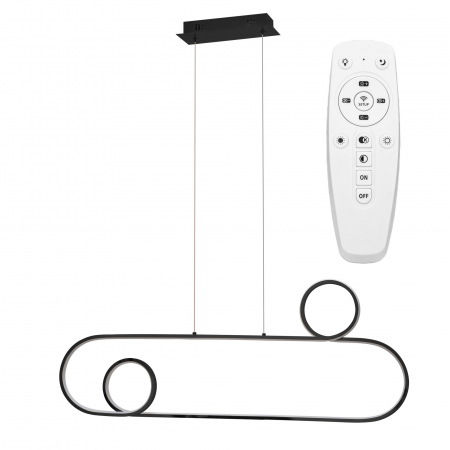 Lustre si pendule - Lampa LED APP808-CP BLACK