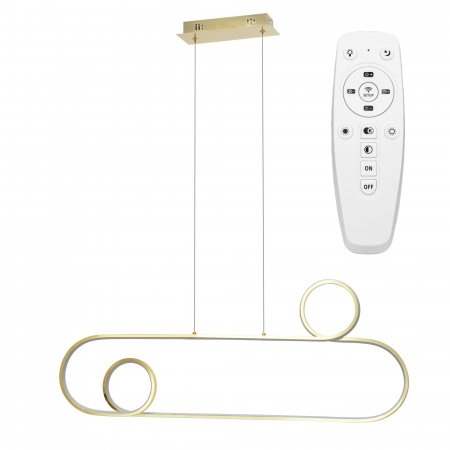 Lustre si pendule - Lampa LED APP809-CP GOLD
