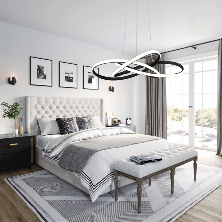 Lampa LED APP814-CP Node Black [5]
