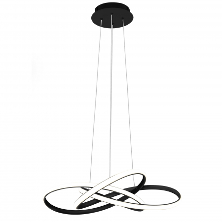 Lampa LED APP814-CP Node Black [1]