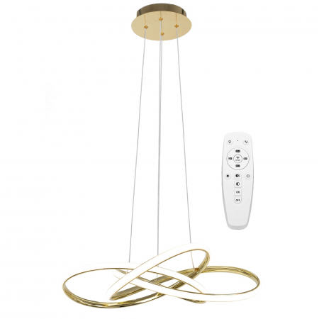 Lustre si pendule - Lampa LED APP815-CP Node Gold
