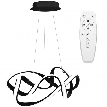 Lustre si pendule - Lampa LED APP820-CP BLACK
