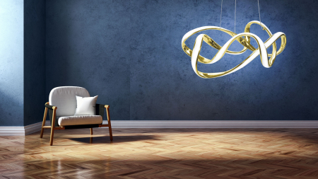 Lampa LED APP821-CP GOLD [3]