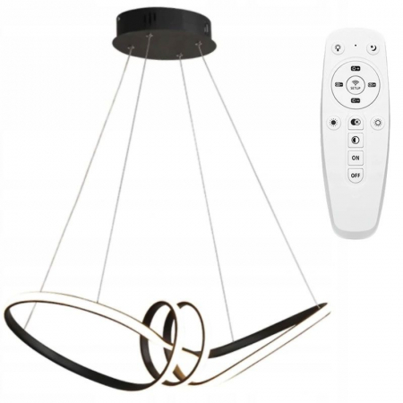 Lustre si pendule - Lampa LED APP823-CP BLACK