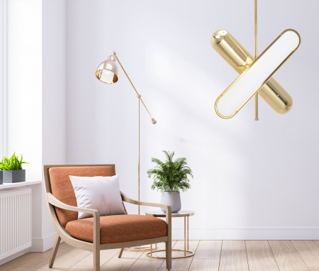 Lampa LED APP832-CP GOLD [4]