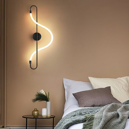 Lampa LED APP857-W LONG BLACK [3]