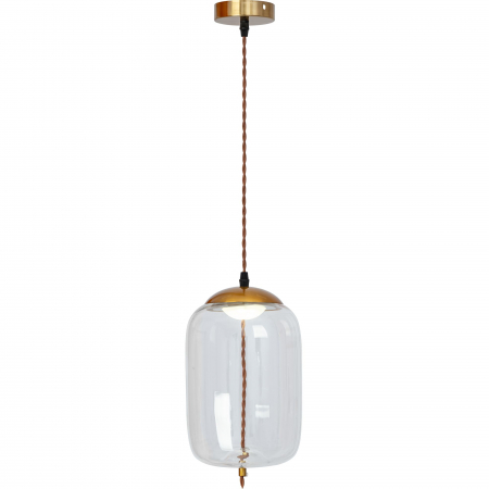 Lampă LED din sticlă suspendată APP444-CP [1]