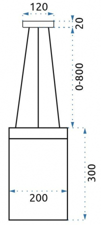 LAMPĂ LED PLAFON APP889-CP LANT [6]