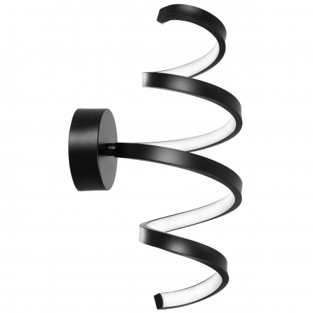 Aplice - LAMPĂ LED SPRING APP826-W BLACK MATT