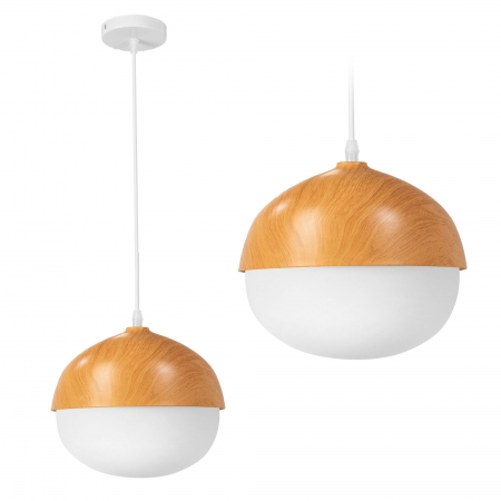 Lustre si pendule - Lampa Metal Wood APP951-1CP Ground