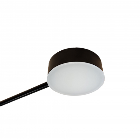 LAMPĂ MODERNĂ DE PLAFON NEGRA 8-BRAT LED APP523-8C [2]