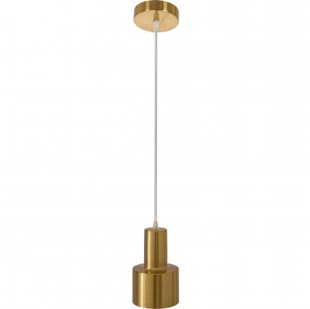 Lampă modernă de tavan din metal auriu [1]