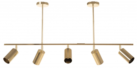 Lustre si pendule - LAMPĂ MODERNĂ METALICĂ AURIE APP612-5C