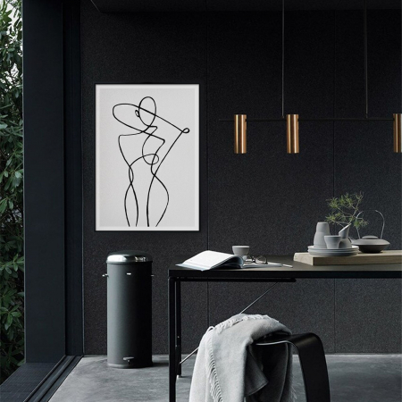 Lampă modernă suspendată aurie neagra APP585-3CP [3]