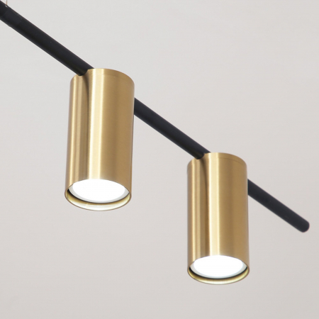 Lampă modernă suspendată aurie neagra APP585-3CP [1]