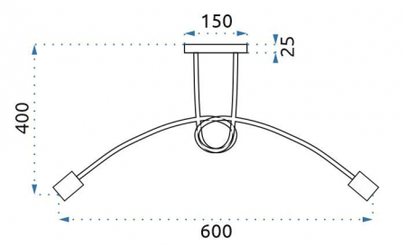 Lampa Paradise 3 Black [6]