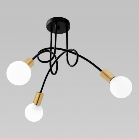 Lampa Paradise 3 Black Gold APP517-3C [1]