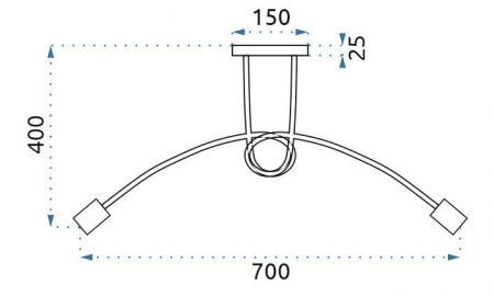 Lampa Paradise 5 Grey [4]