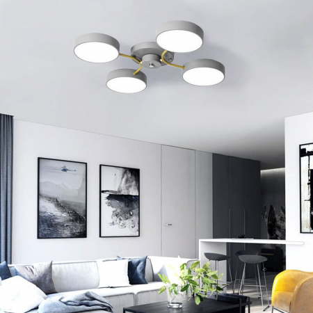 LAMPĂ PLAFON GRI / AURIE APP531-4C [4]