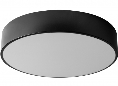 Plafoniere - Lampa Plafoniera 50cm rotunda negru app644-4c