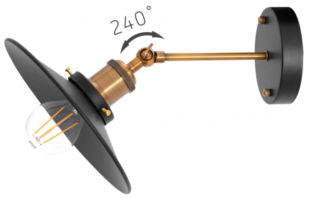 LAMPA PORTO APLICA BLACK [2]