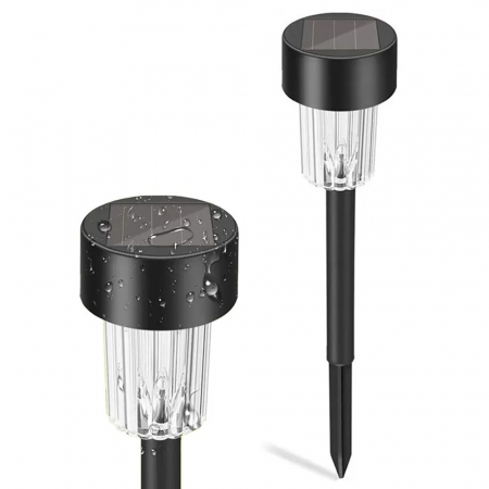 Solare si antiinsecte - Lampa solara LED pentru pamant P60258 BLACK