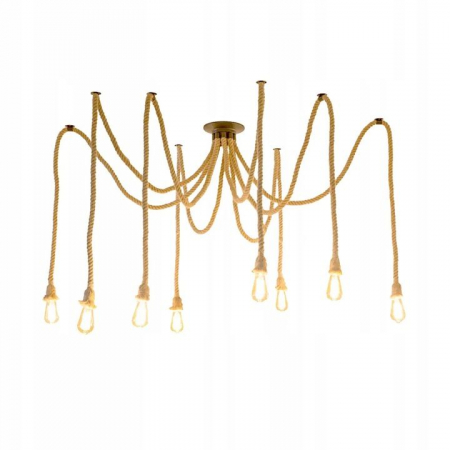 Lustre si pendule - Lampa Spider Rope 8