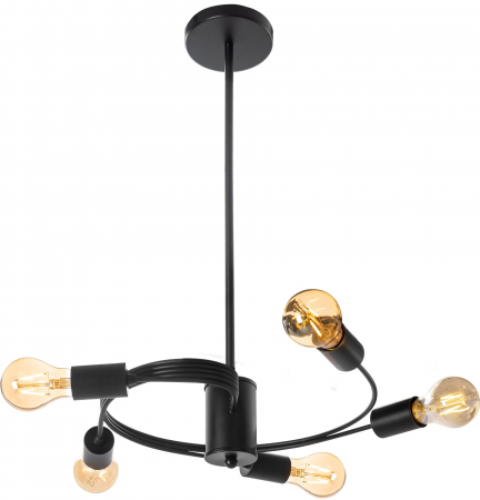 Lustre si pendule - Lampa Sufitowa Loft APP739-5CP