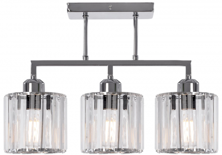 Lustre si pendule - LAMPA SUSPENDABILA GLAMOUR Crom 3xE27 392228
