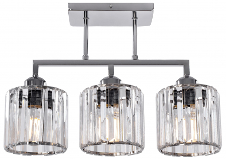 LAMPA SUSPENDABILA GLAMOUR Crom 3xE27 392228 [3]