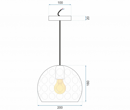 Lampa SUSPENDABILA oglinda Silver APP275-1CP [3]