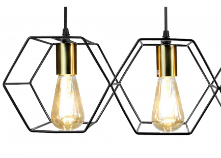 Lampă suspendată APP1132-3CP Black Gold [2]