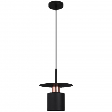 Lustre si pendule - Lampă suspendată APP1145-1CP Black Rose Gold