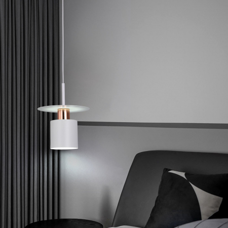 Lampă suspendată APP1146-1CP White Rose Gold [8]