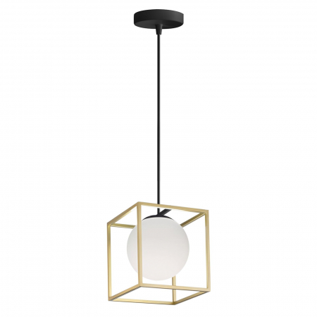 Lampă suspendată APP1165-1CP GOLD WHITE [1]