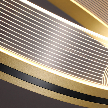 Lampă suspendată APP1189-CP Gold 40cm [7]
