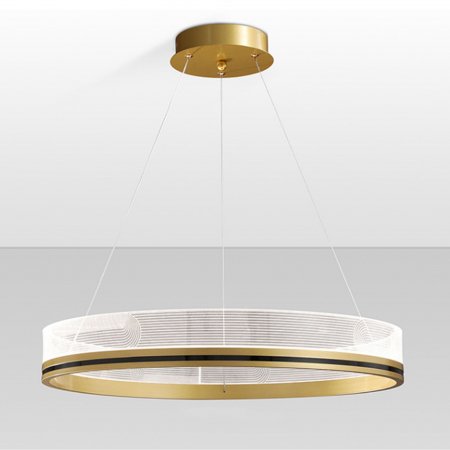 Lampă suspendată APP1189-CP Gold 40cm [3]