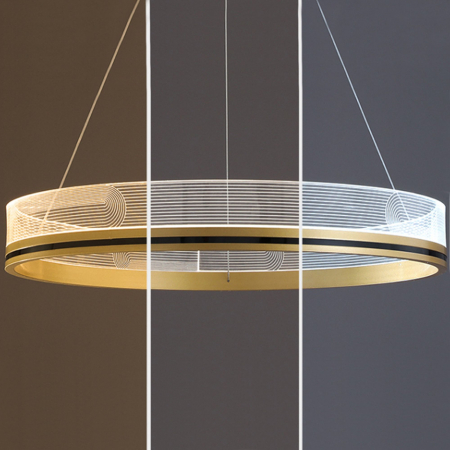Lampă suspendată APP1189-CP Gold 40cm [1]