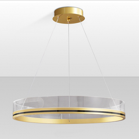 Lampă suspendată APP1189-CP Gold 40cm [2]