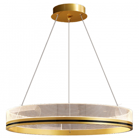 Lustre si pendule - Lampă suspendată APP1189-CP Gold 40cm