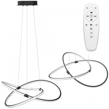 Lustre si pendule - Lampă suspendată APP1193-CP Black