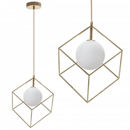 Lustre si pendule - Lampă suspendată APP1210-1CP Gold